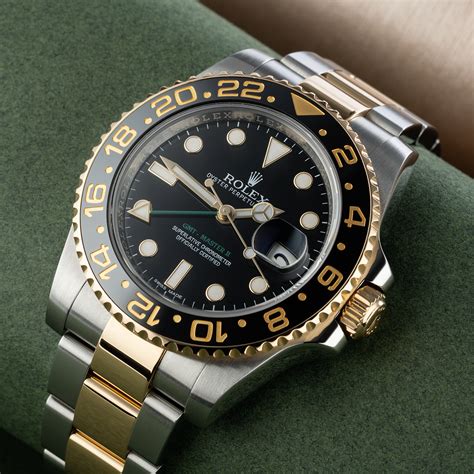 Rolex gmt master ii yellow gold